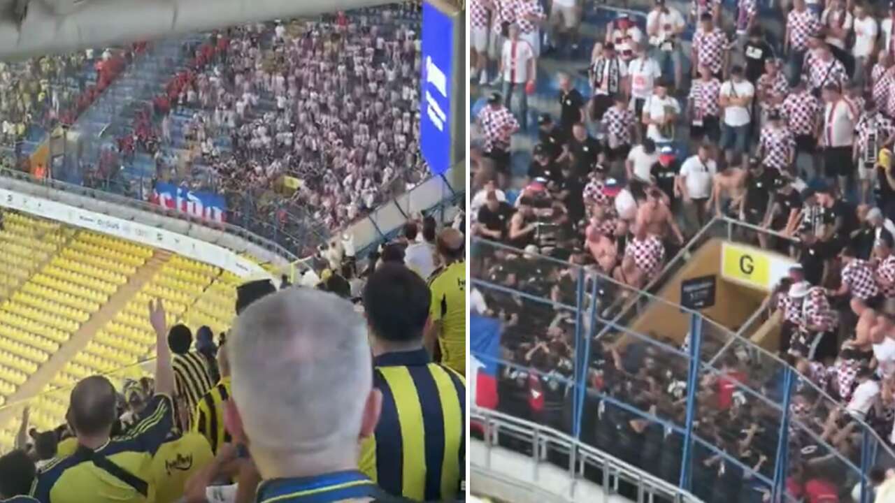 Gornik Zabrzeli taraftarlarla polis arasında gerginlik