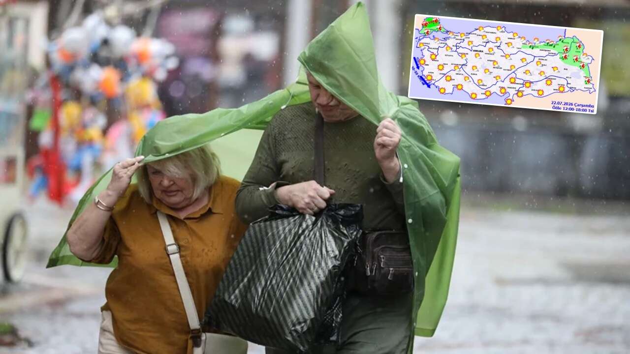 İstanbul'da yaz sıcaklarına 5 günlük kış molası! Sağanak alarmı...AKOM ve Valilik saat vererek uyardı