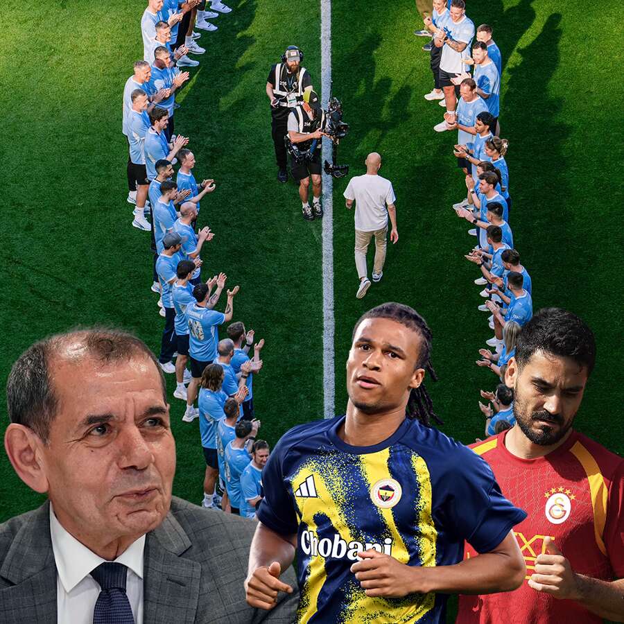 Dursun Özbek'ten Nathan Ake ve İlkay Gündoğan'a teşekkür! 10 numara krizi nihayet çözüldü