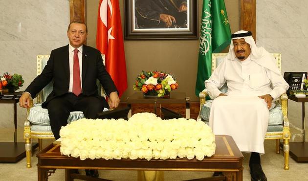 Cumhurbaşkanı Erdoğan, Suudi Arabistan Kralı Selman ile telefonda görüştü!