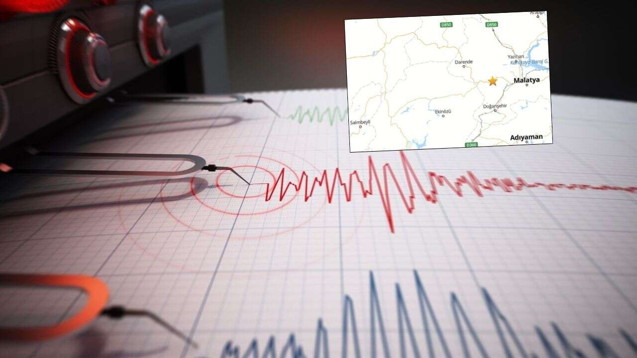Malatya'nın Akçadağ ilçesinde 4,1 büyüklüğünde deprem meydana geldi