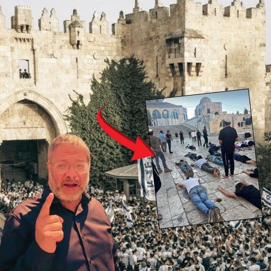 Mescid-i Aksa'da ortalığı karıştıran baskın! İsrailli Ben-Gvir'den alçakça sözler