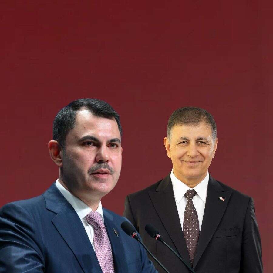 Bakan Murat Kurum, İzmir Büyükşehir Belediye Başkanı Cemil Tugay'ı kabul etti