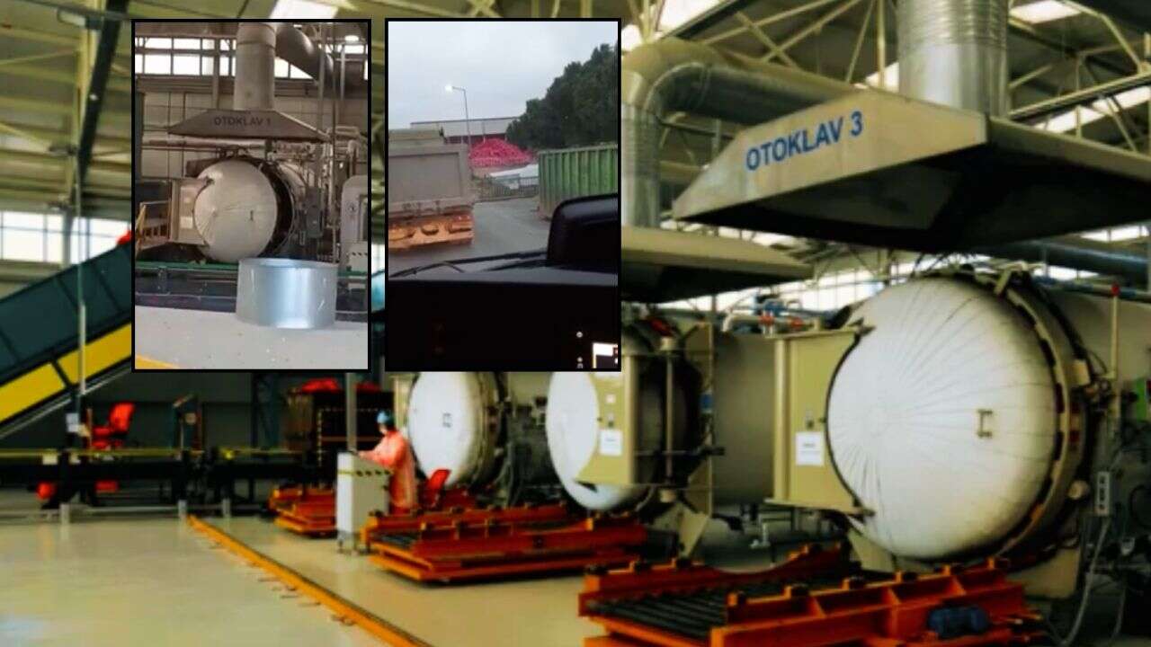 İBB İSTAÇ'ta skandal görüntüler! 100 bin ton tıbbi atık toprağa mı gömüldü?