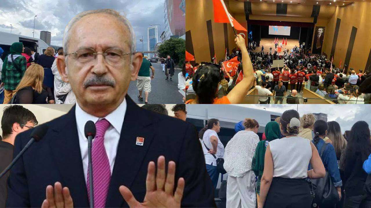 Siyasete bomba gibi düşen iddia: Kılıçdaroğlu’nun rozet töreninde skandal! Yüzlerce figüranı 950 TL karşılığında salona getirdiler
