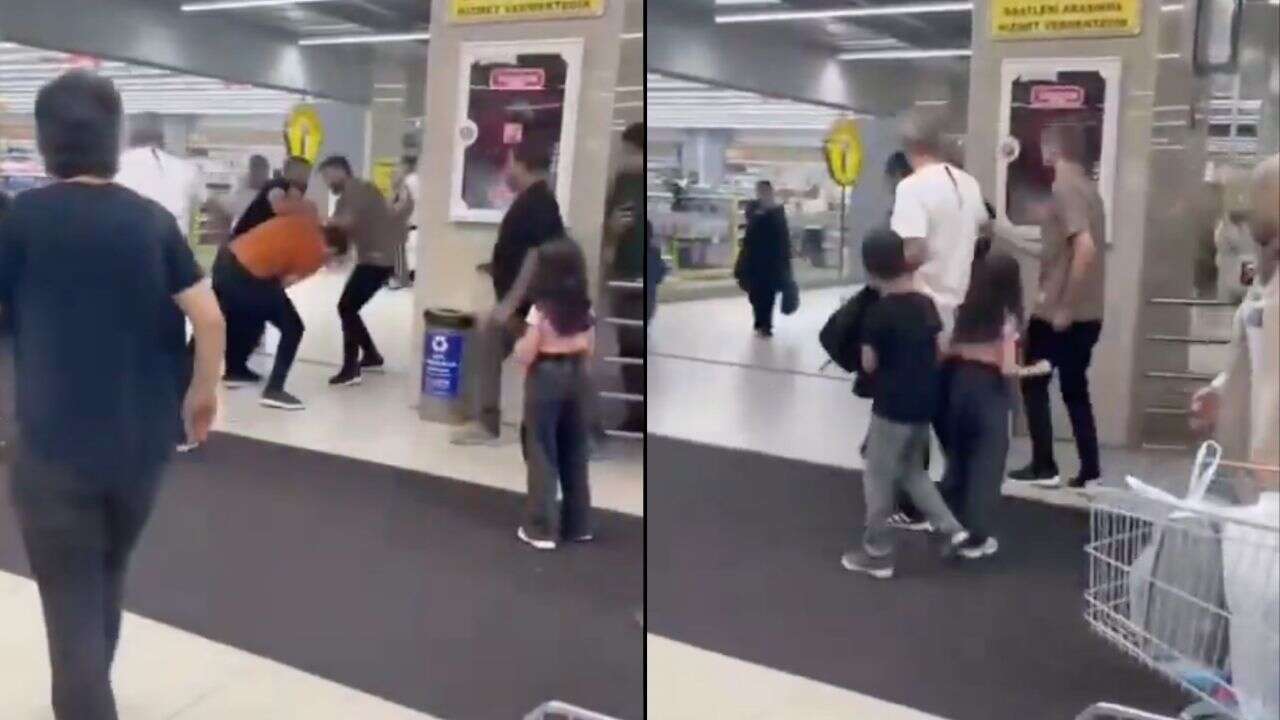 Ankara'da çarpışan araba sırası kavgası! AVM'de engelli çocuk için öne geçti, ortalık karıştı