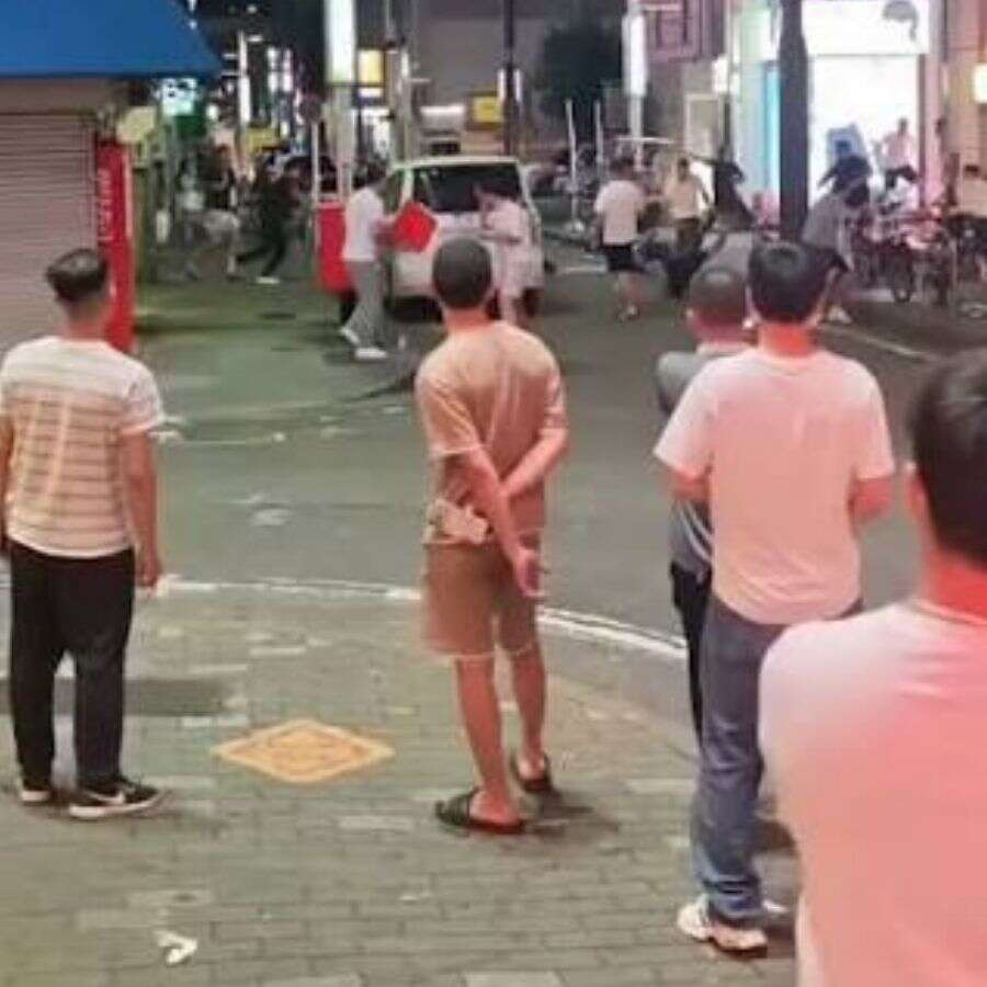 Japonya'da Karslı ve Ordulu aileler sokakta birbirine girdi