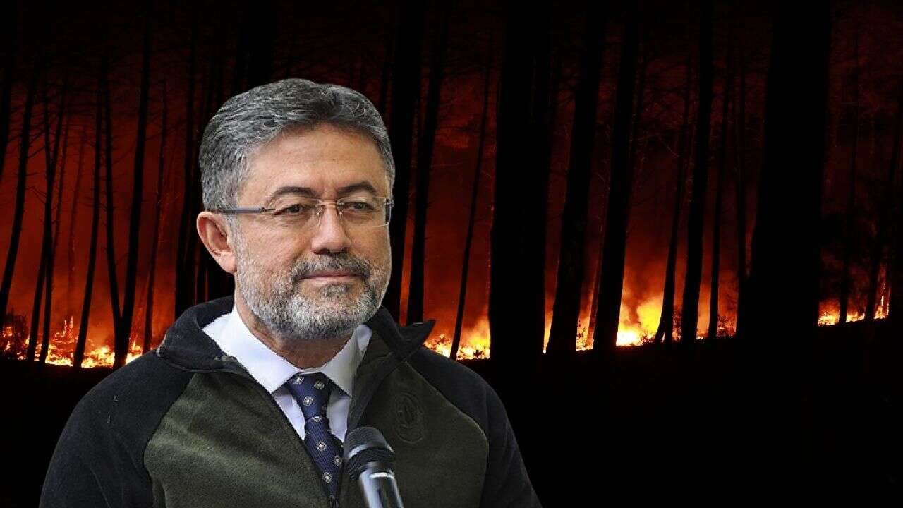 Bakan Yumaklı son durumu açıkladı: 115 yangının 110'u kontrol altında