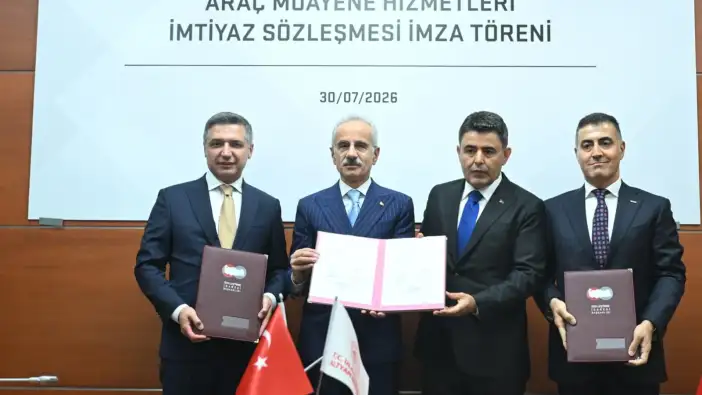 Araç muayenesinde yeni dönem! 1,72 milyar dolarlık imzalar atıldı