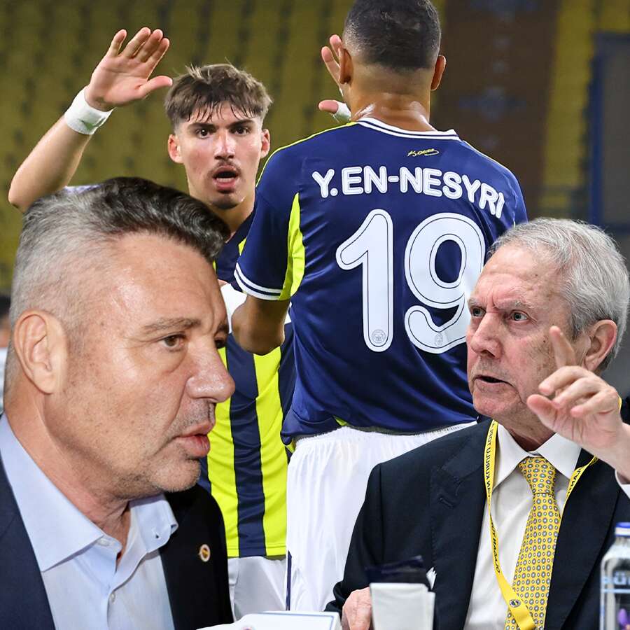 Aziz Yıldırım Sadettin Saran'a hiç acımadı! En Nesyri ve Yusuf Akçiçek skandalını açıkladı