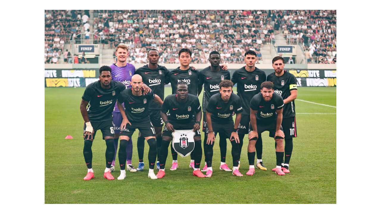 Beşiktaş Çekya deplasmanında 10 kişiyle kazandı!