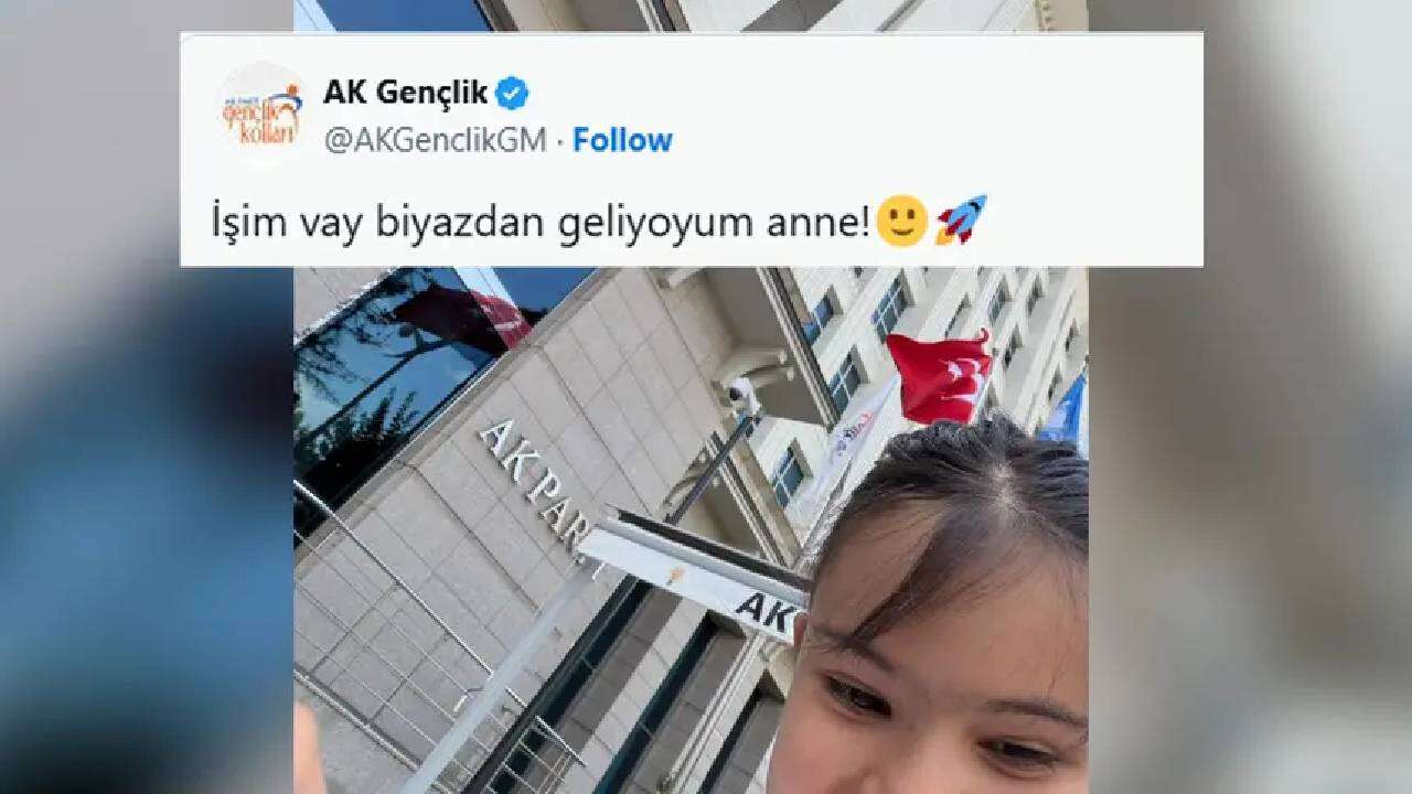 Sosyal Medyayı Sallayan "İşim Var Anne" Akımına AK Parti Gençlik Kolları da Katıldı!