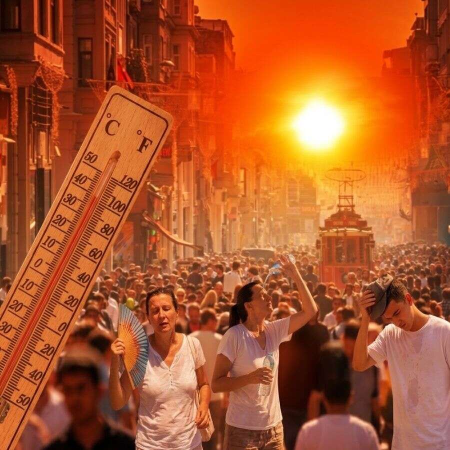 Eyyam-ı Bahur kabusu! İstanbul'da nem rekor kırdı, hissedilen sıcaklık 37 derece
