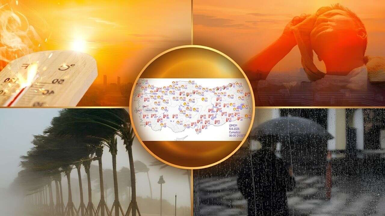 Sıcaklıklar 41 dereceye dayanıyor! Meteoroloji uyardı: Kuvvetli rüzgar ve aniden bastıracak sağanak...