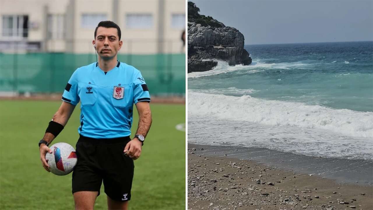 Hakem Hakan Ergin denizde boğularak hayatını kaybetti