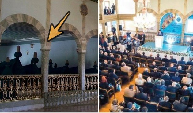 Yenikapı Mevlevihanesi'ndeki büyük "edep"sizlik bu fotoğrafla ortaya çıktı...
