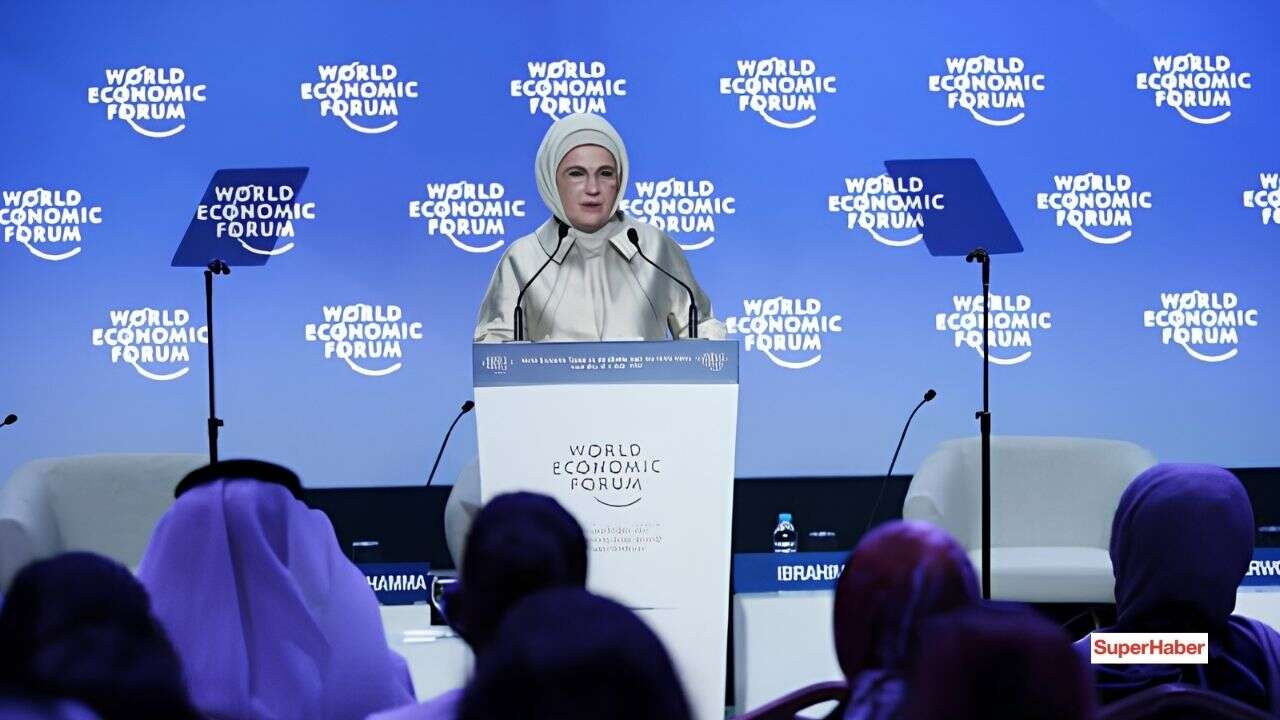 DAVOS'tan Emine Erdoğan'a kritik davet: New York'ta zirveyi açacak