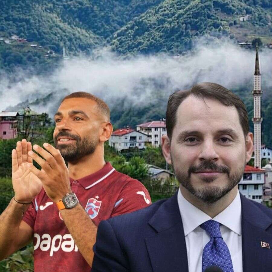 Salah aslen Trabzonluymuş! Berat Albayrak ile hemşehri çıktı