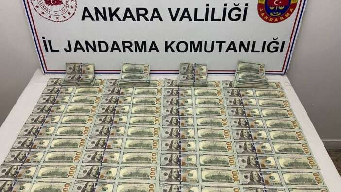 Ankara'da sahte dolar operasyonu: 80 bin 50 dolarlık sahte banknot ele geçirildi, 2 gözaltı