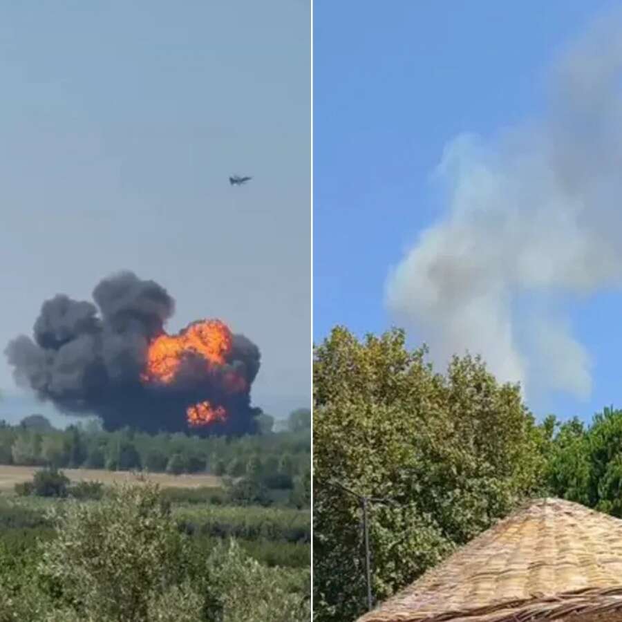 Yalova'da askeri uçak düştü! MSB'den F-16 açıklaması: Pilot atlayarak sağ kurtuldu!