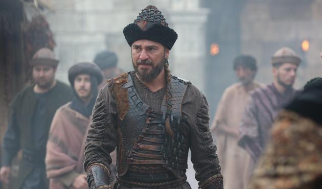 Diriliş Ertuğrul setinde korkutan yangın!