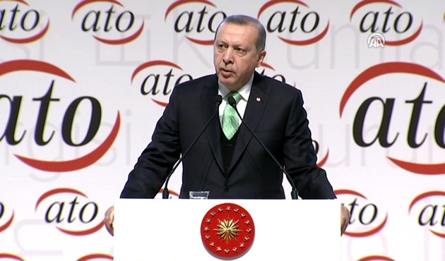 Cumhurbaşkanı Erdoğan'dan ATO üyelerine: "Sakın fırsat vermeyin!"