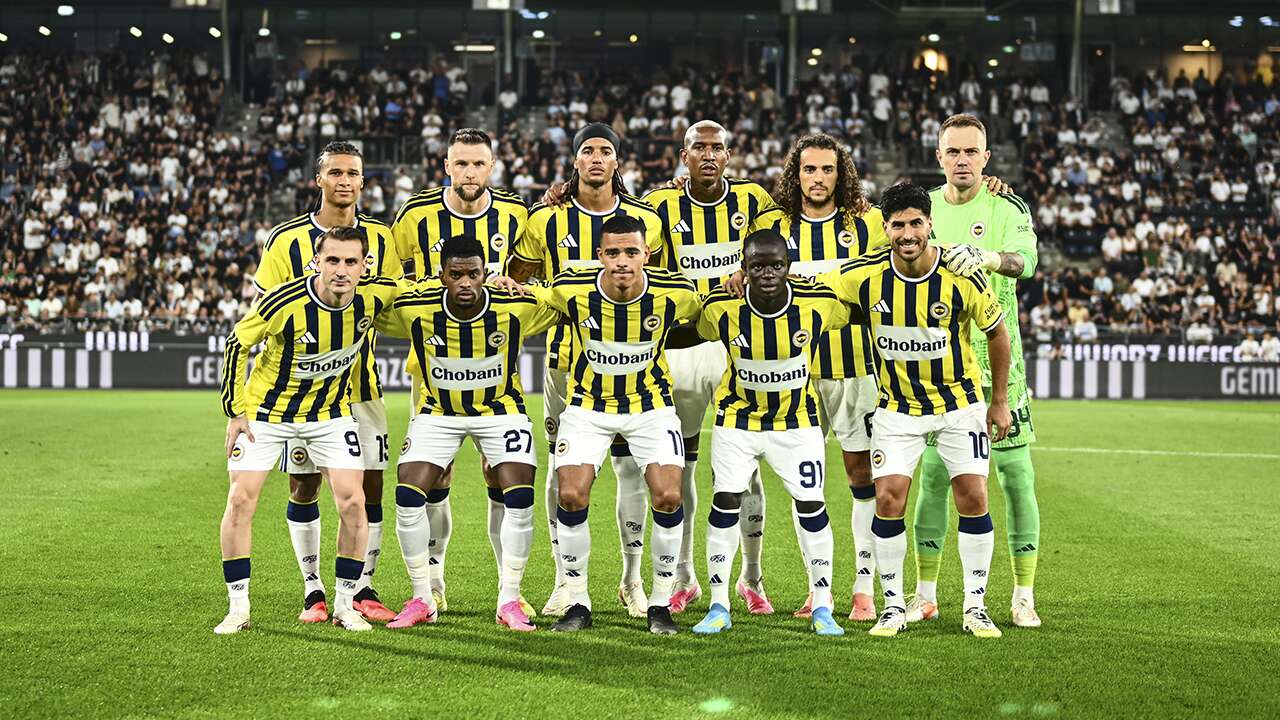 F.Bahçe'nin Gençlerbirliği kadrosu: Tam 13 isim yok