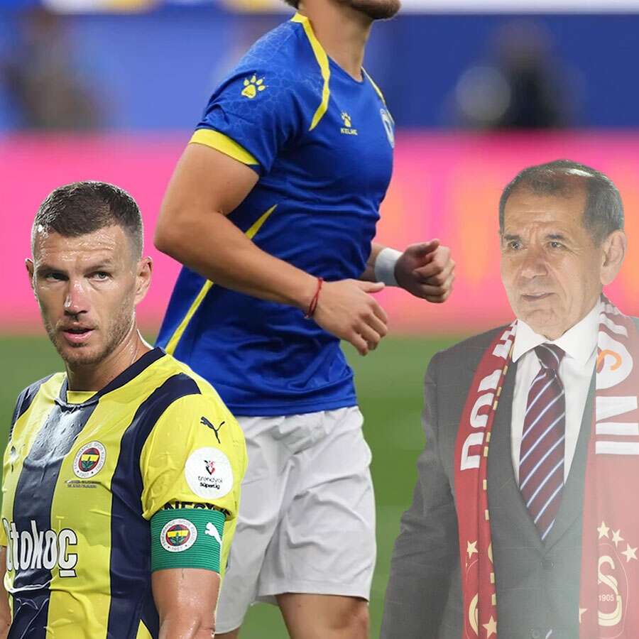 Dursun Özbek Edin Dzeko'ya ne kadar teşekkür etse az: Forvet krizi onun sayesinde bitti