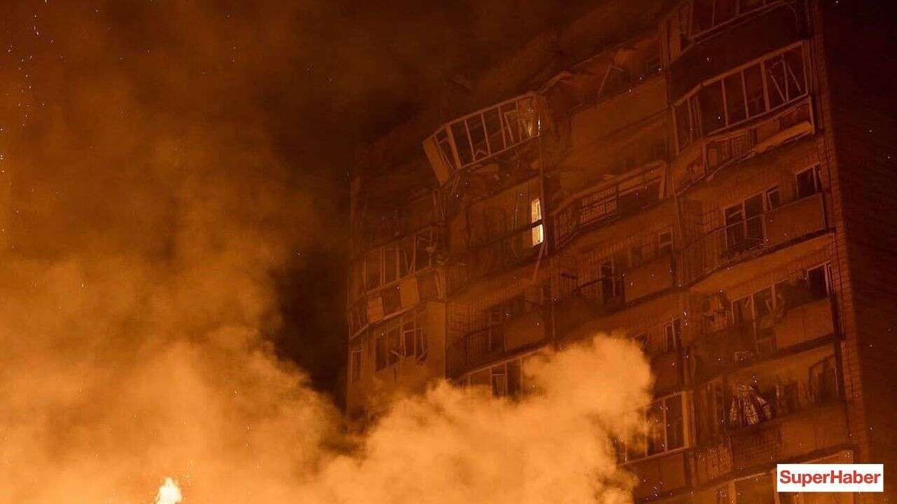 Rusya'dan Ukrayna'nın başkenti Kiev'e füze yağmuru: 8 ölü, 33 yaralı