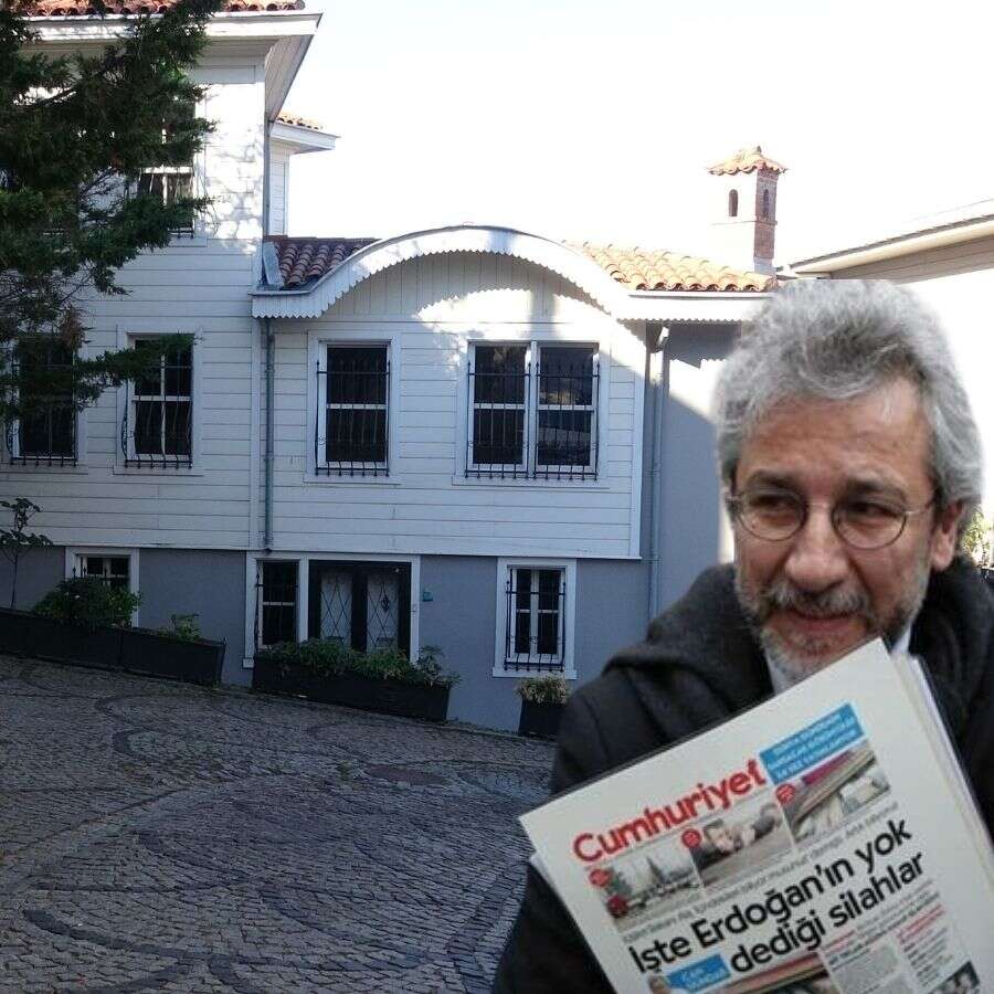 Firari Can Dündar'ın Çengelköy'deki boğaz manzaralı villası bakımsızlıktan çürüyor