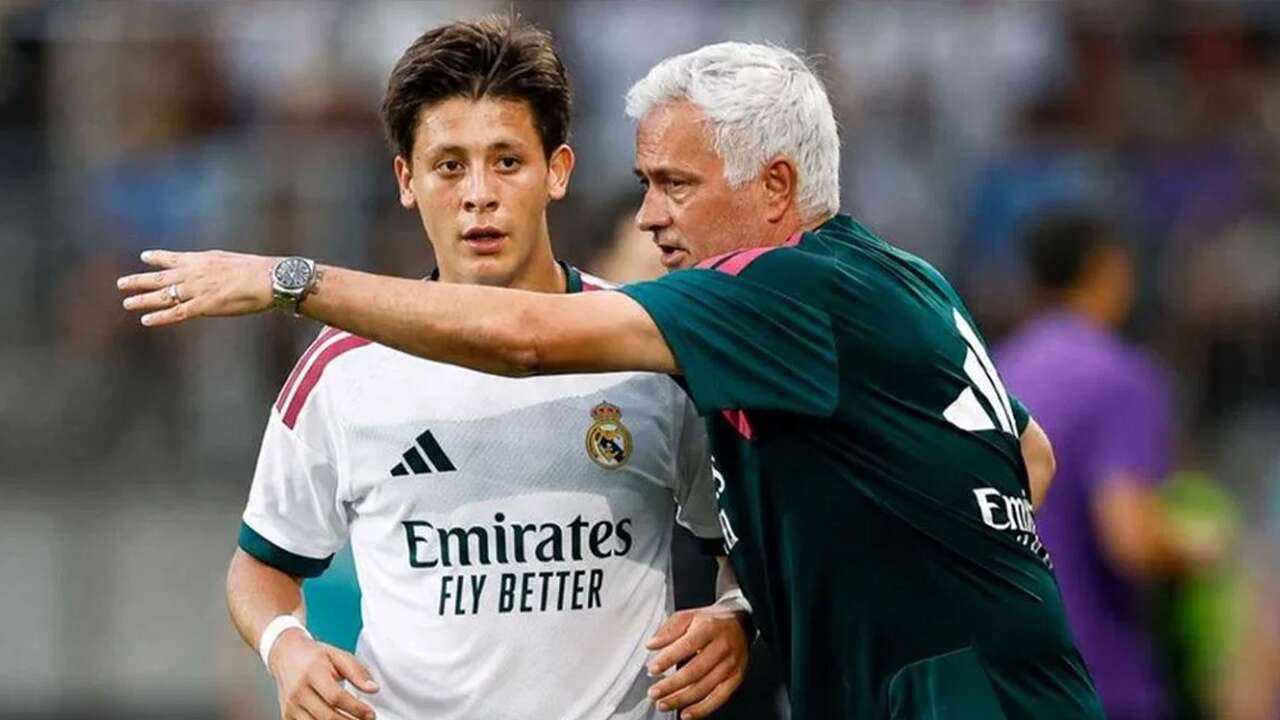 Mourinho, 'Arda Güler'e bayılıyorum' dedi! Efsane isme benzetti
