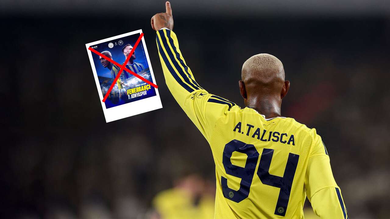 Fenerbahçe resmi X hesabı, Talisca paylaşımını sildi