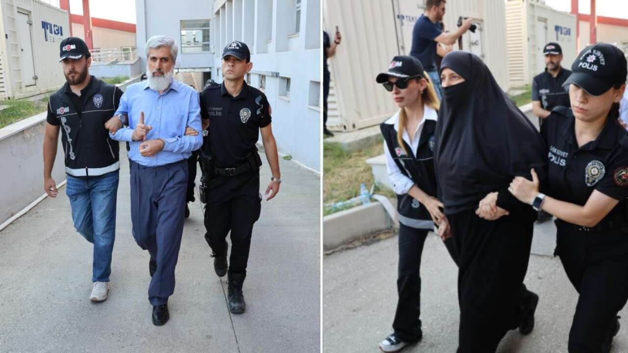 Cezaevine gönderildiler... Alparslan Kuytul ve eşi Semra Kuytul tutuklandı!