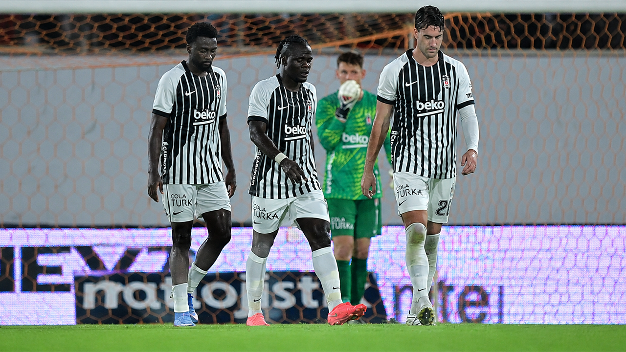 Beşiktaş, deplasmanda Alanyaspor'a yenildi