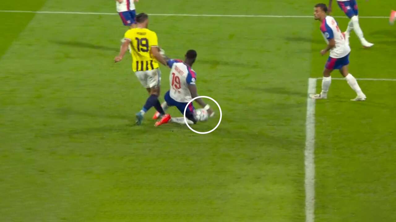 Fenerbahçe'nin penaltı beklediği pozisyon