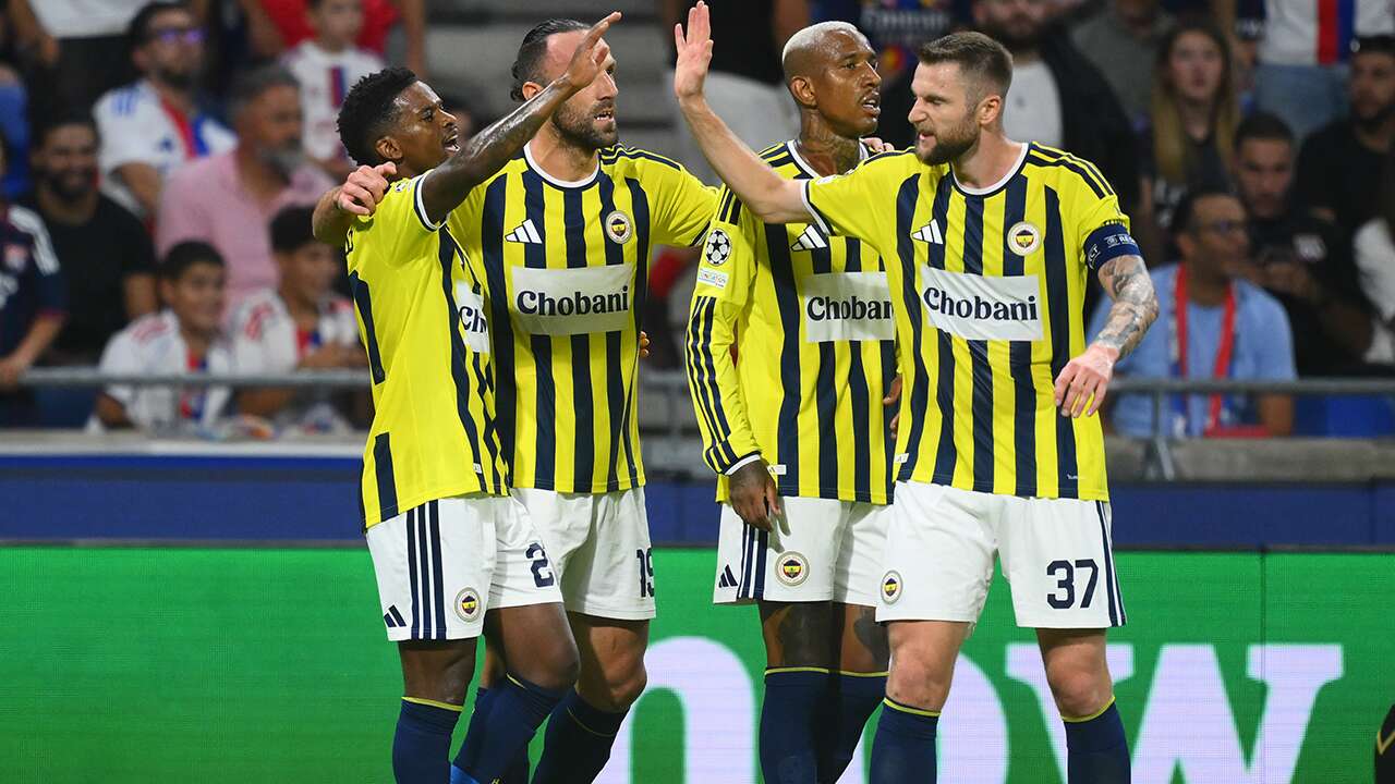Lyon'u eleyen Fenerbahçe Şampiyonlar Ligi'nde