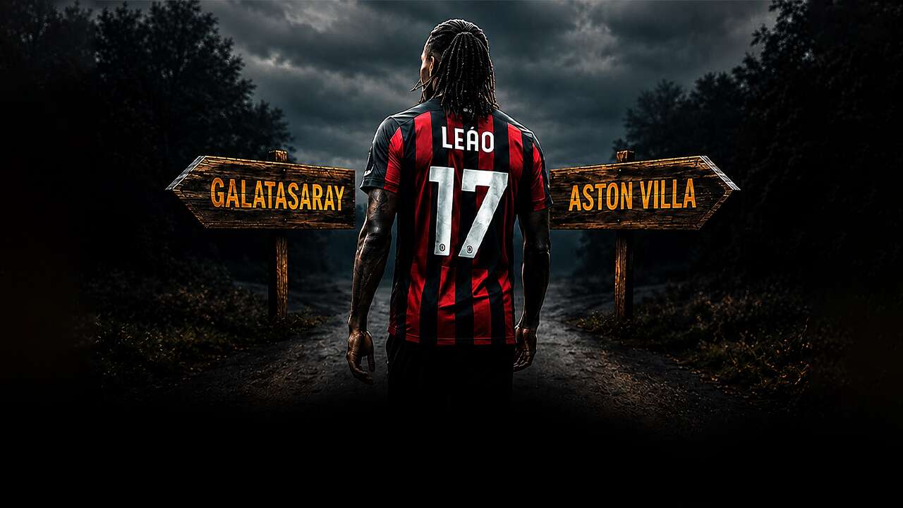 Rafael Leao'dan Galatasaray'a kötü haber! Aston Villa'yı seçti