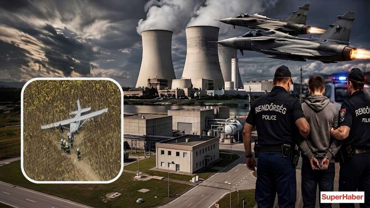 Nükleer santral üzerinde uçak kaçırma alarmı: Savaş uçakları acil havalandı