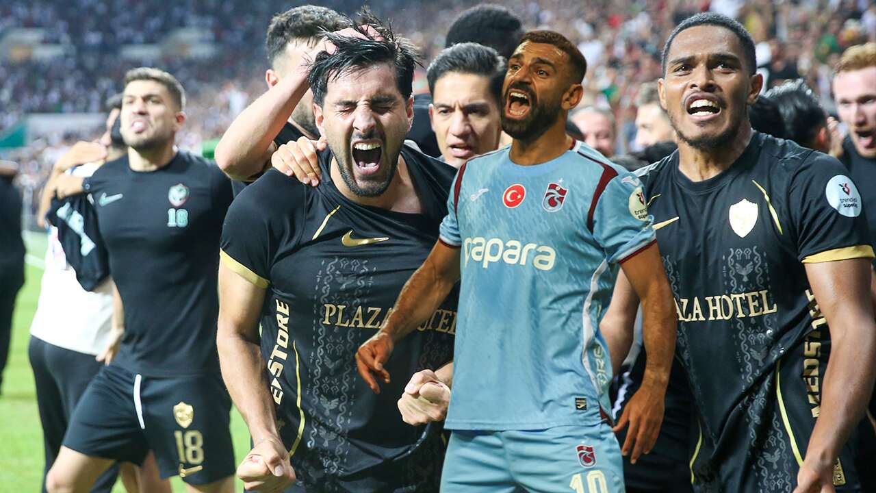 Amedspor son dakika golüyle Trabzonspor'u yendi