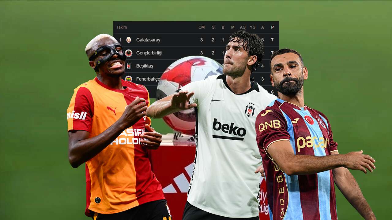 Süper Lig'de puan durumu, haftanın fikstürü ve gol krallığı yarışı