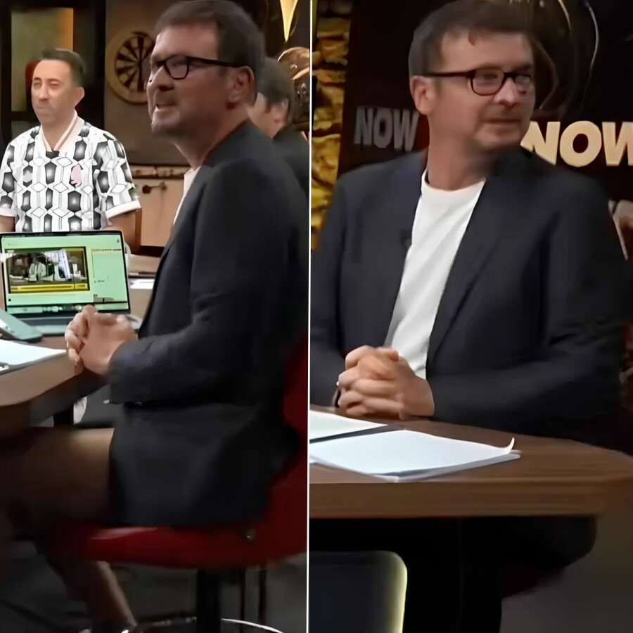 Canlı yayında robot kazası... Ersin Düzen yayına boxerla mı çıktı? Çok konuşulan görüntü sonrası açıkladı...