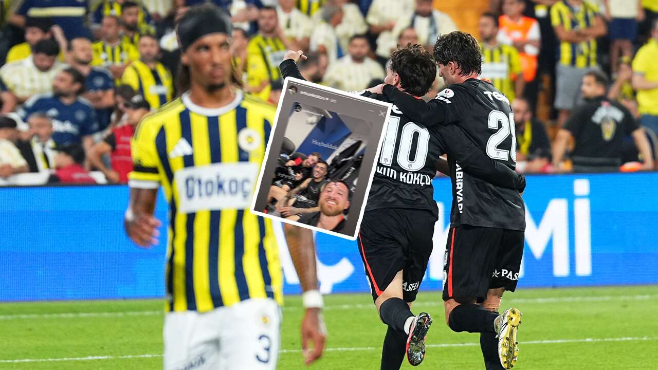 Orkun'dan maç sonu Brown'a fotoğraflı cevap