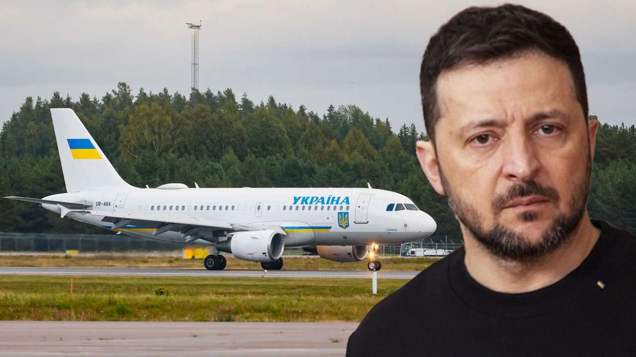 Zelenski'nin bulunduğu uçağa İHA saldırısı!