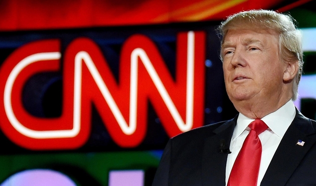 Trump CNN geriliminde son perde...