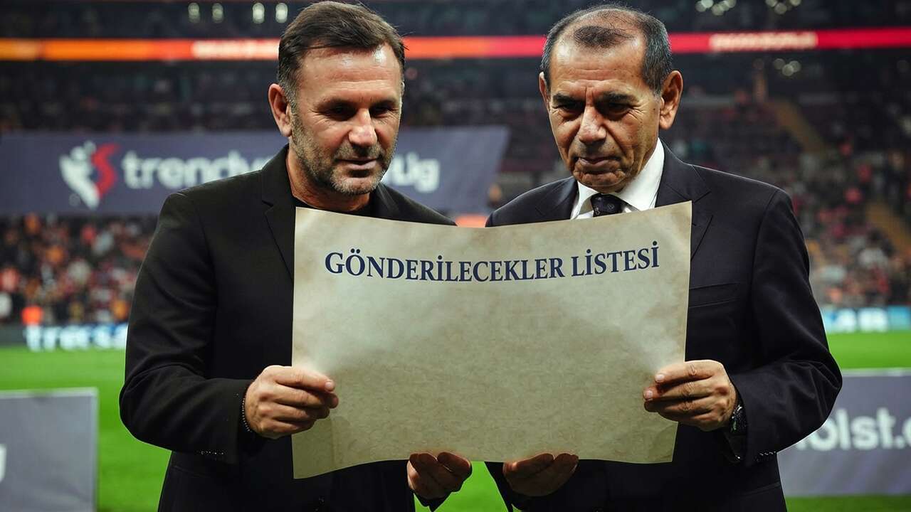 Galatasaray'da devre arası 3 isimle yollar ayrılıyor