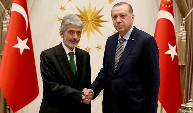 Başkan Tuna 250 kişilik listeyi Cumhurbaşkanı Erdoğan'a sundu...