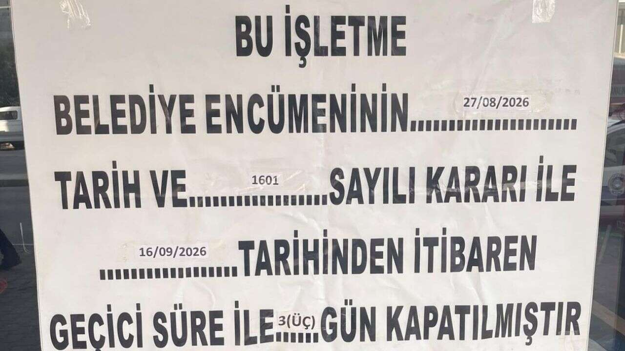 Tarihi geçmiş ürün satan market mühürlendi