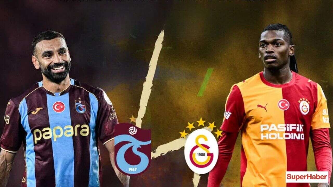 Süper Lig'de dev derbi! Trabzonspor ile Galatasaray 144. kez karşı karşıya