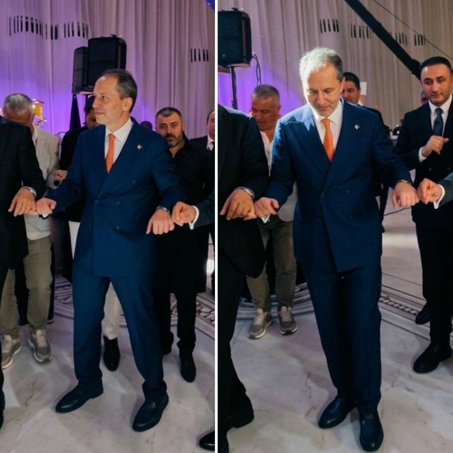 Fatih Erbakan'ın akıllara zarar halay performansı: İki ayak sallayamadı, benzeri yok!