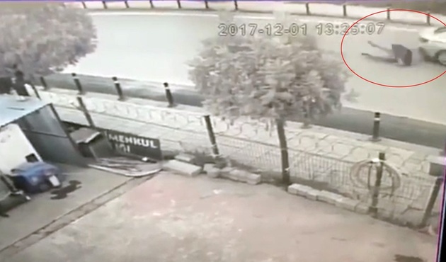 İstanbul'da dehşet! İş adamı metrelerce sürüklendi... / VİDEO